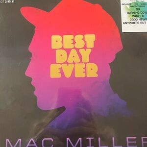 MAC MILLER BEST DAY EVER 2-LP COLORED VINYL SEALED!!